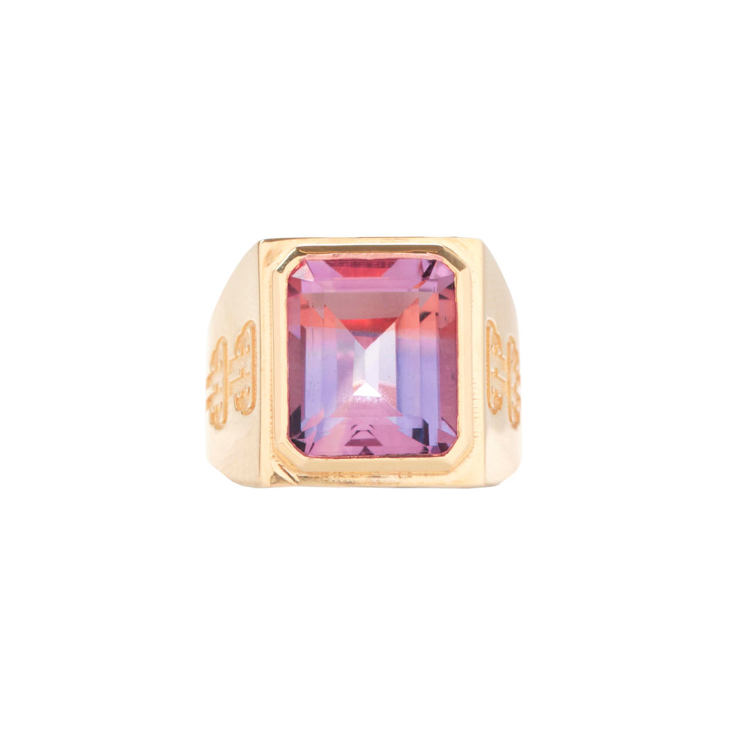 AMETRINE SIGNET RING