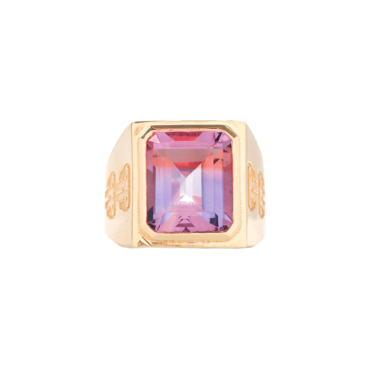 AMETRINE SIGNET RING