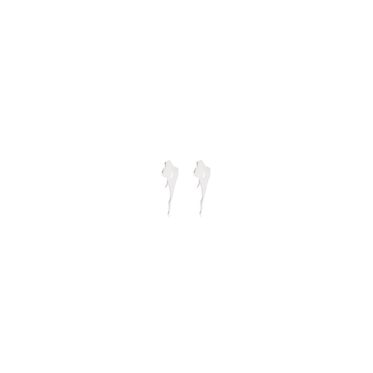 STERLING SILVER DF LADY STUD